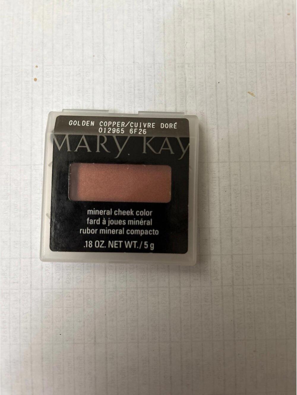 New Mary Kay Mineral Cheek Color Blush - Golden Copper 012965